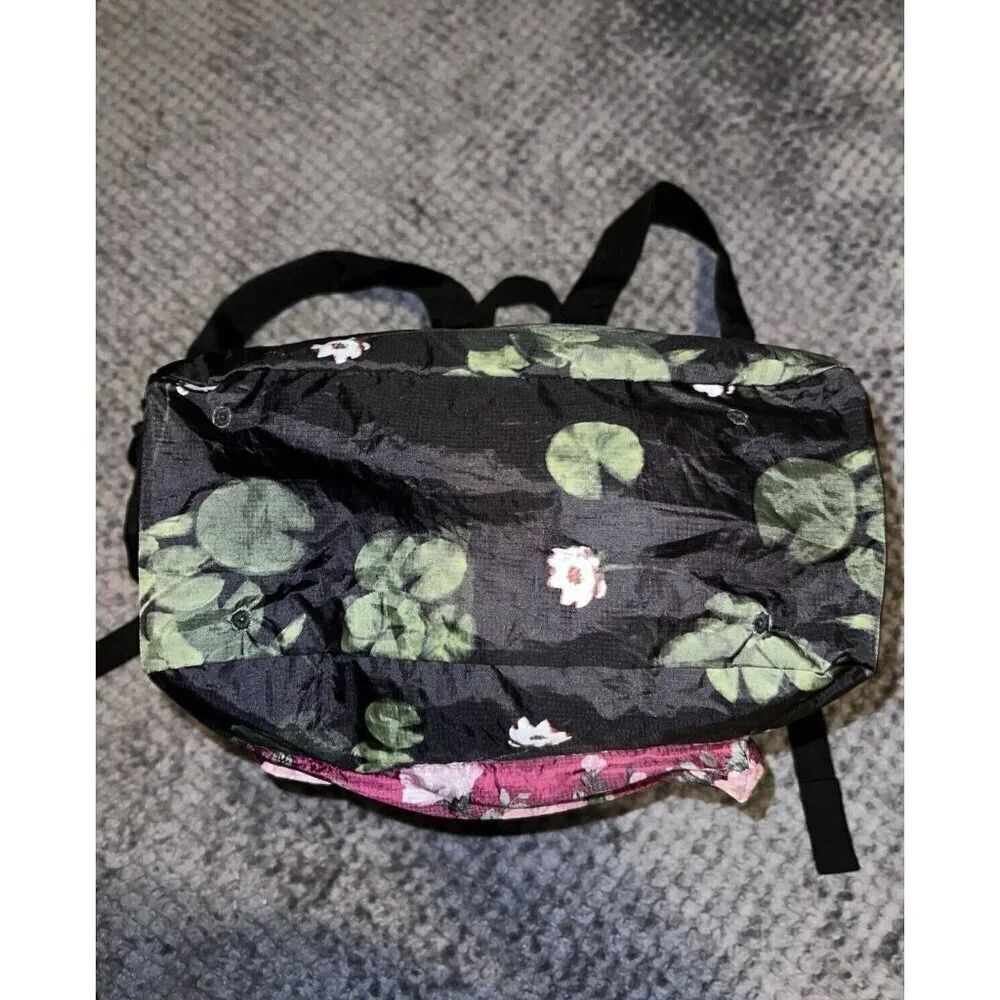 HERSCHEL Nova Standard Backpack Floral Black Maroon Bookbag